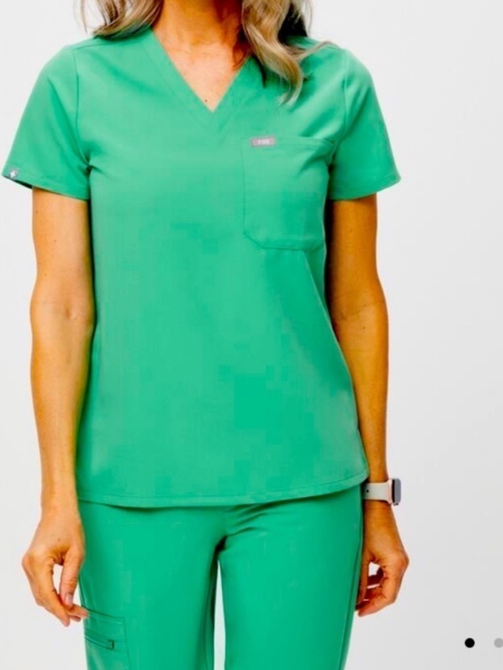 Figs Limited Edition Surgical Green Catarina Scrub Top Size XXL